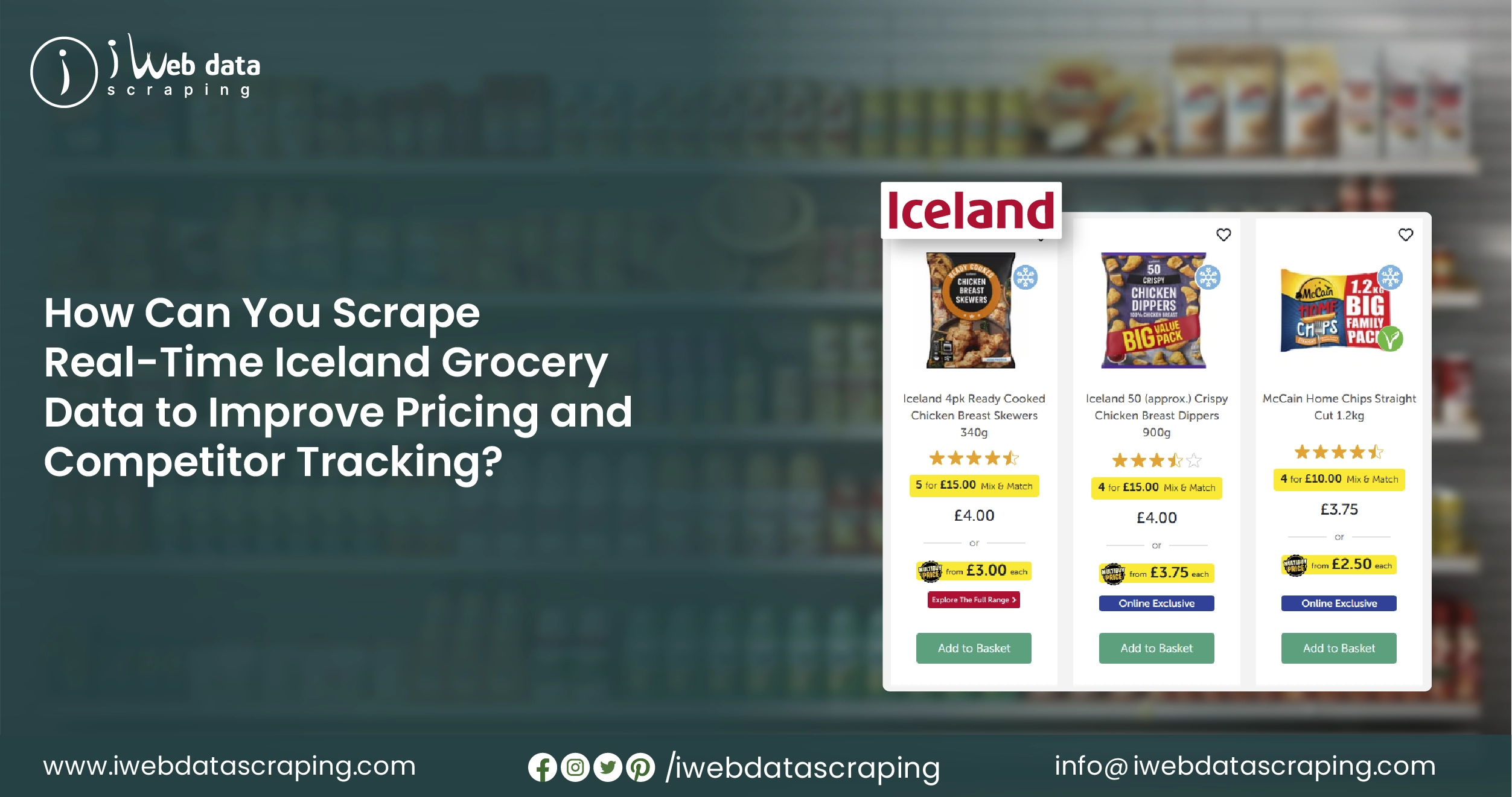Scrape Real-Time Iceland Grocery Data for Competitor Tracking